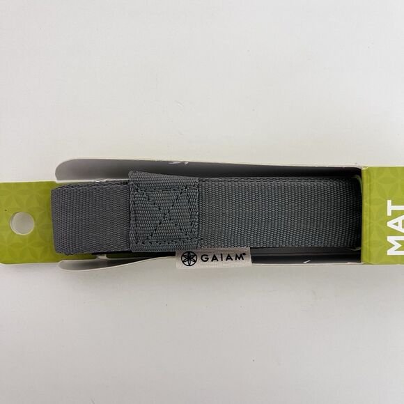 Gaiam Mat Sling Gray NEW - Picture 7 of 7